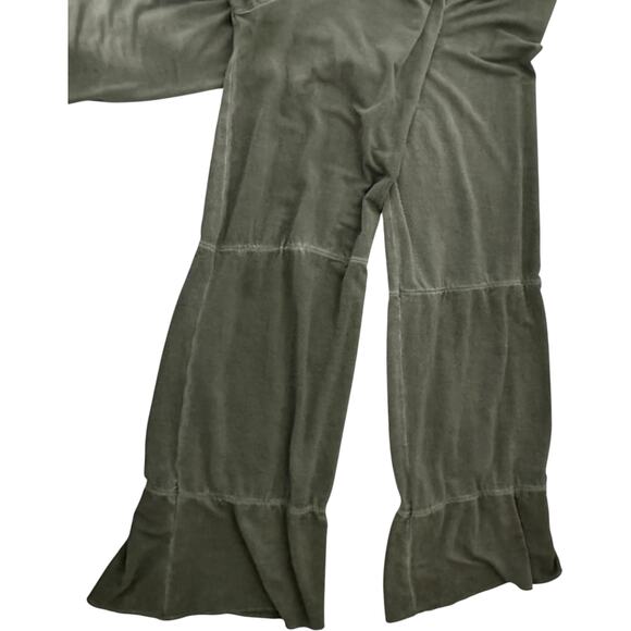 POL Gray/Green Embroidered Long Sleeve Oversized Tunic Top (M) - Picture 12 of 15